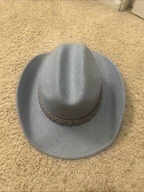 Blue cowgirl Hat